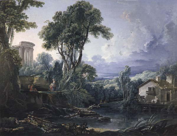 Francois Boucher Landscape oil painting picture